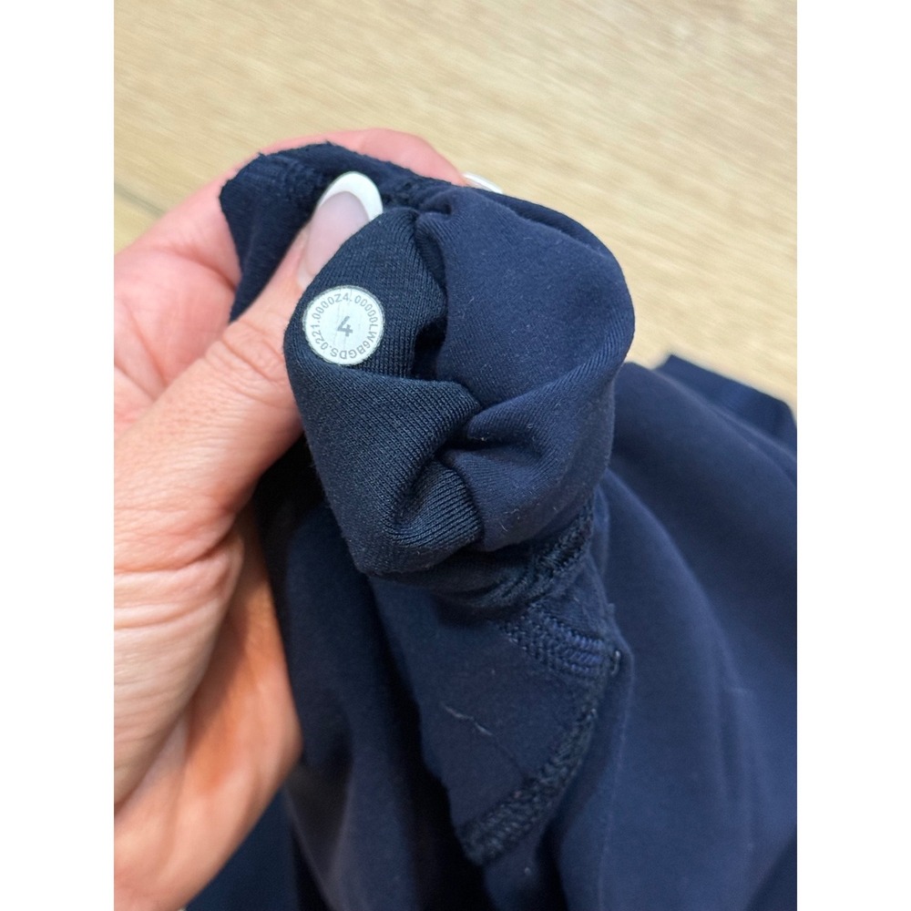 Lululemon Align High-Rise Crop 21 Navy Blue Leggings Size 4 LW6BGDS - Picture 4 of 4